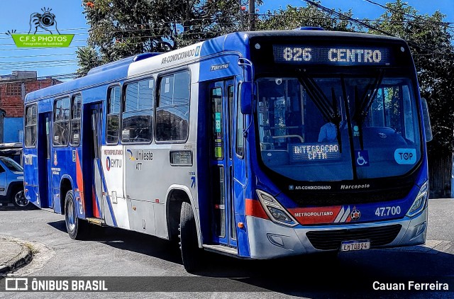 ATT - Alto Tietê Transportes 47.700 na cidade de Poá, São Paulo, Brasil, por Cauan Ferreira. ID da foto: 12102342.