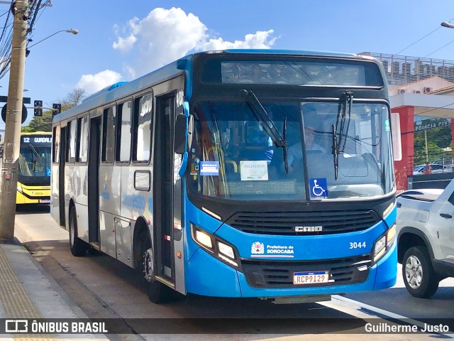 BRT Sorocaba Concessionária de Serviços Públicos SPE S/A 3044 na cidade de Sorocaba, São Paulo, Brasil, por Guilherme Justo. ID da foto: 12102434.