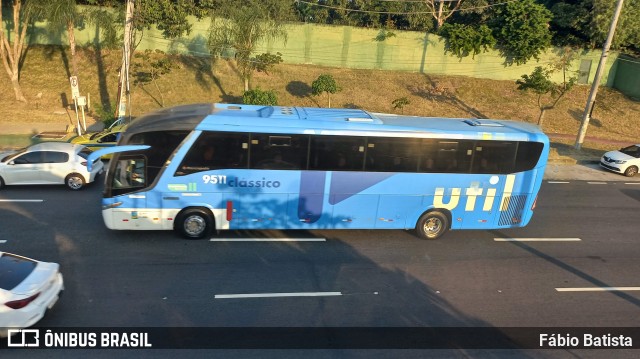 UTIL - União Transporte Interestadual de Luxo 9511 na cidade de Rio de Janeiro, Rio de Janeiro, Brasil, por Fábio Batista. ID da foto: 12103361.