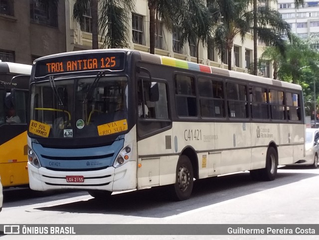 Real Auto Ônibus C41428 na cidade de Rio de Janeiro, Rio de Janeiro, Brasil, por Guilherme Pereira Costa. ID da foto: 12105546.