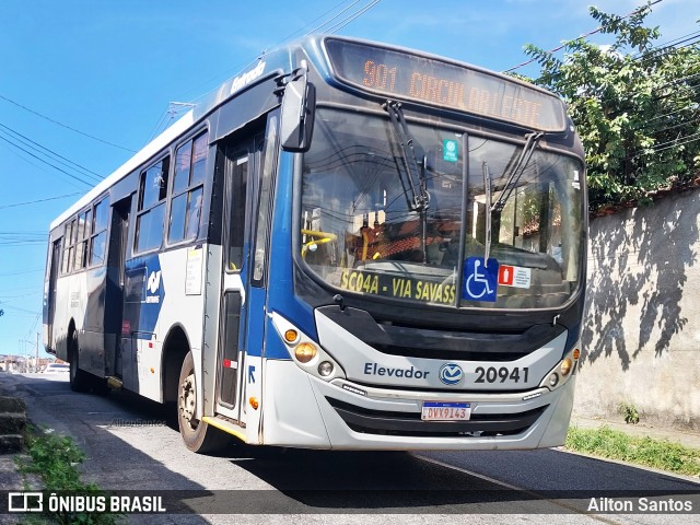 SM Transportes 20941 na cidade de Belo Horizonte, Minas Gerais, Brasil, por Ailton Santos. ID da foto: 12104818.