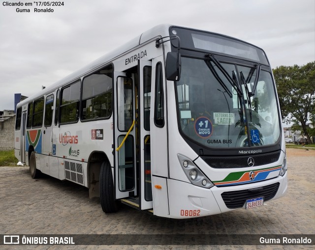 Consórcio Unitrans - 08 > Reunidas Transportes 08062 na cidade de João Pessoa, Paraíba, Brasil, por Guma Ronaldo. ID da foto: 12104944.