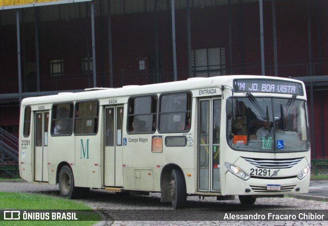 Auto Viação São Braz 21291 na cidade de Curitiba, Paraná, Brasil, por Alessandro Fracaro Chibior. ID da foto: 12105137.