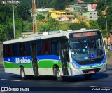 Viação União RJ 204.002 na cidade de Duque de Caxias, Rio de Janeiro, Brasil, por Victor Henrique. ID da foto: :id.