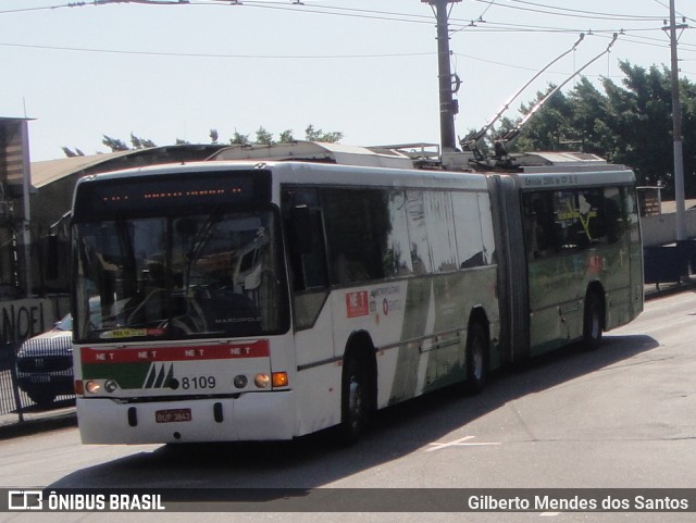 Next Mobilidade - ABC Sistema de Transporte 8109 na cidade de Santo André, São Paulo, Brasil, por Gilberto Mendes dos Santos. ID da foto: 12106669.