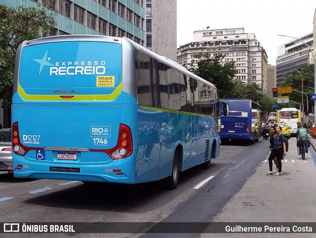 Expresso Recreio D12127 na cidade de Rio de Janeiro, Rio de Janeiro, Brasil, por Guilherme Pereira Costa. ID da foto: 12107081.