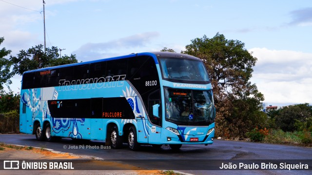 Transnorte - Transporte e Turismo Norte de Minas 88100 na cidade de Montes Claros, Minas Gerais, Brasil, por João Paulo Brito Siqueira. ID da foto: 12108373.