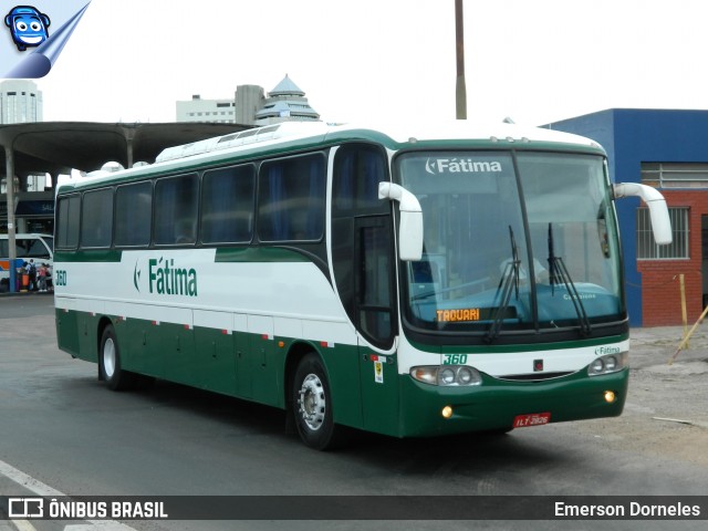 Fátima Transportes e Turismo 360 na cidade de Porto Alegre, Rio Grande do Sul, Brasil, por Emerson Dorneles. ID da foto: 12106991.