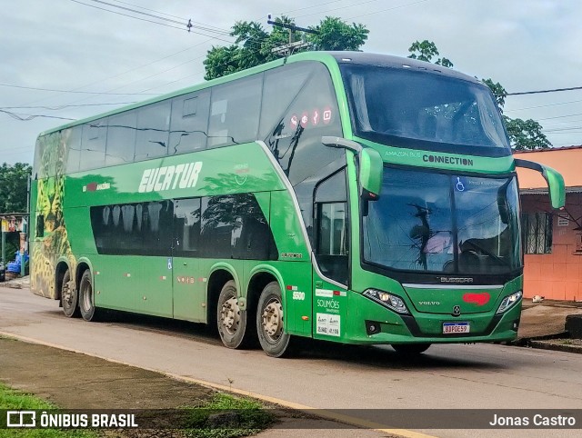 Eucatur - Empresa União Cascavel de Transportes e Turismo 5500 na cidade de Porto Velho, Rondônia, Brasil, por Jonas Castro. ID da foto: 12108313.