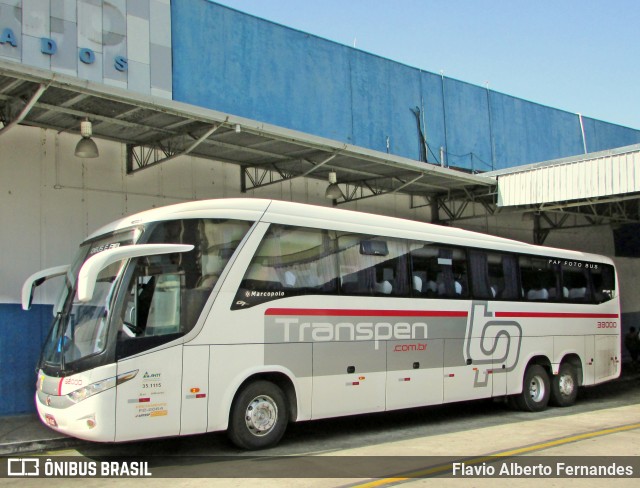 Transpen Transporte Coletivo e Encomendas 38000 na cidade de Sorocaba, São Paulo, Brasil, por Flavio Alberto Fernandes. ID da foto: 12107174.