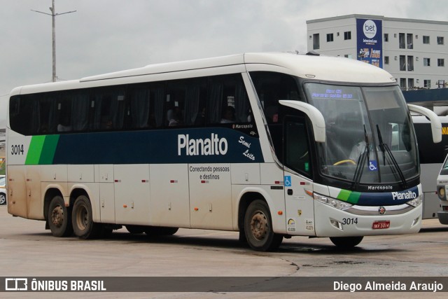 Planalto Transportes 3014 na cidade de Goiânia, Goiás, Brasil, por Diego Almeida Araujo. ID da foto: 12107087.