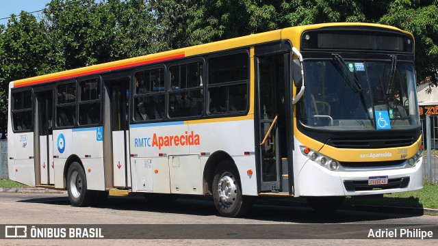 HP Transportes Coletivos 20530 na cidade de Aparecida de Goiânia, Goiás, Brasil, por Adriel Philipe. ID da foto: 12107306.