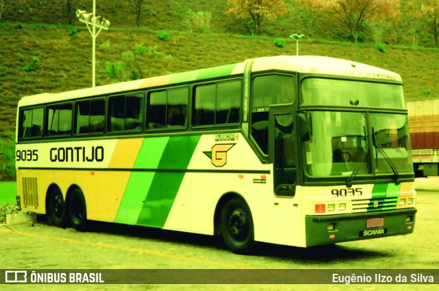 Empresa Gontijo de Transportes 9035 na cidade de Contagem, Minas Gerais, Brasil, por Eugênio Ilzo da Silva. ID da foto: 12108693.