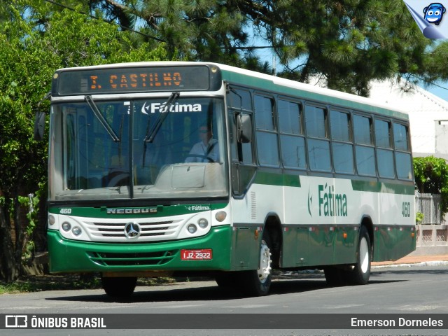 Fátima Transportes e Turismo 460 na cidade de Taquari, Rio Grande do Sul, Brasil, por Emerson Dorneles. ID da foto: 12106986.