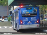 BB Transportes e Turismo 27.683 na cidade de Jandira, São Paulo, Brasil, por Fabrício Portella Matos. ID da foto: :id.