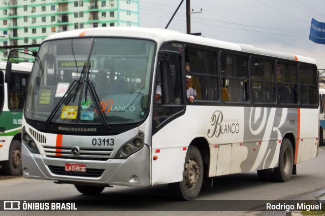 Transportes Blanco 03113 na cidade de Nova Iguaçu, Rio de Janeiro, Brasil, por Rodrigo Miguel. ID da foto: 12067347.