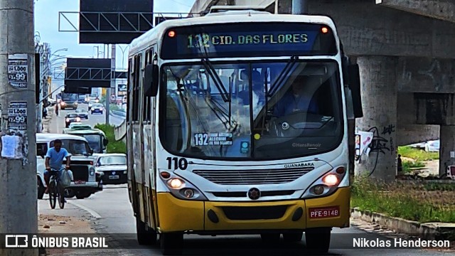 Transportes Guanabara 110 na cidade de São Gonçalo do Amarante, Rio Grande do Norte, Brasil, por Nikolas Henderson. ID da foto: 12067779.