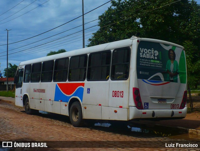 Transnacional Transportes Urbanos 08013 na cidade de Natal, Rio Grande do Norte, Brasil, por Luiz Francisco. ID da foto: 12066700.