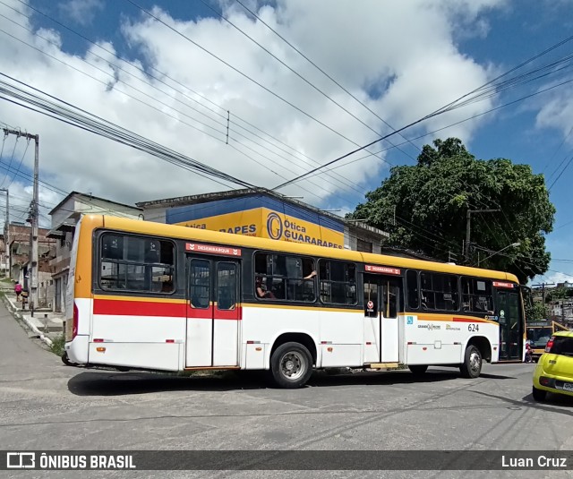 Empresa Metropolitana 624 na cidade de Jaboatão dos Guararapes, Pernambuco, Brasil, por Luan Cruz. ID da foto: 12066900.