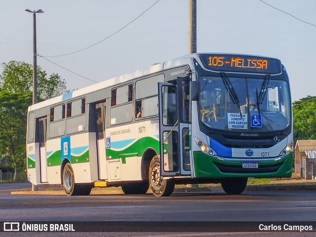 Pioneira Transportes 1071 na cidade de Cascavel, Paraná, Brasil, por Carlos Campos. ID da foto: 12065919.