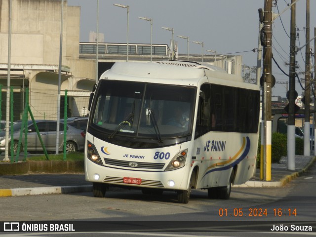 JE Panini Transportes 800 na cidade de Cubatão, São Paulo, Brasil, por João Souza. ID da foto: 12068038.