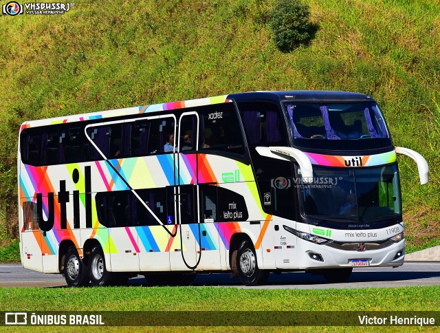 UTIL - União Transporte Interestadual de Luxo 11908 na cidade de Petrópolis, Rio de Janeiro, Brasil, por Victor Henrique. ID da foto: 12067578.
