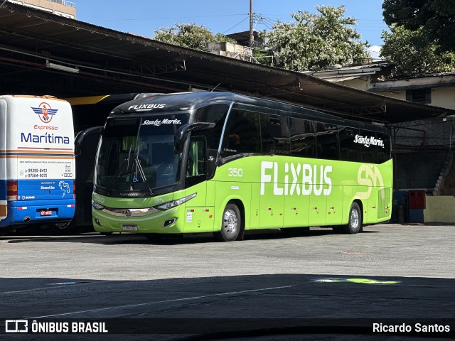 FlixBus Transporte e Tecnologia do Brasil 350 na cidade de Belo Horizonte, Minas Gerais, Brasil, por Ricardo Santos. ID da foto: 12066787.