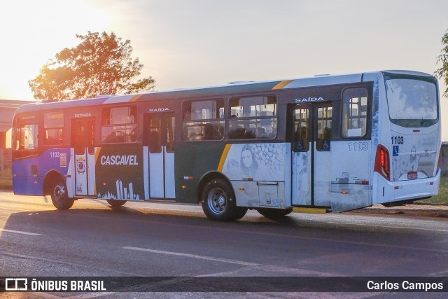 Pioneira Transportes 1105 na cidade de Cascavel, Paraná, Brasil, por Carlos Campos. ID da foto: 12065926.