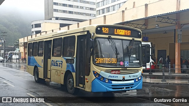 Master Transportes Coletivos de Passageiros RJ 159.123 na cidade de Petrópolis, Rio de Janeiro, Brasil, por Gustavo Corrêa. ID da foto: 12067170.