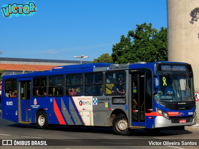 Transportes Capellini 19.103 na cidade de Campinas, São Paulo, Brasil, por Victor Oliveira Santos. ID da foto: 12066968.