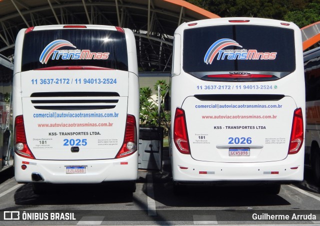 Auto Viação TransMinas 2026 na cidade de Aparecida, São Paulo, Brasil, por Guilherme Arruda. ID da foto: 12066835.