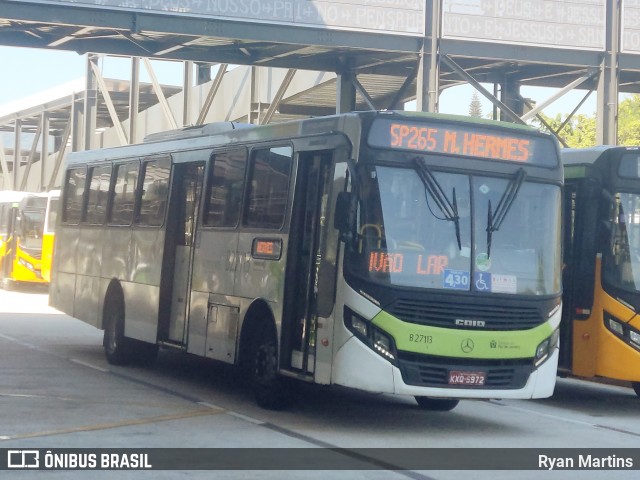 Caprichosa Auto Ônibus B27113 na cidade de Rio de Janeiro, Rio de Janeiro, Brasil, por Ryan Martins. ID da foto: 12067660.