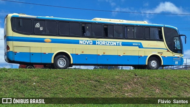 Viação Novo Horizonte 1010111 na cidade de Barra da Estiva, Bahia, Brasil, por Flávio  Santos. ID da foto: 12066969.