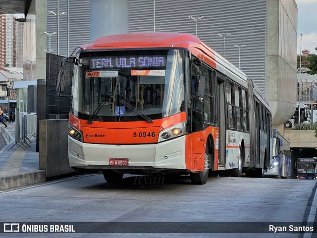 TRANSPPASS - Transporte de Passageiros 8 0946 na cidade de São Paulo, São Paulo, Brasil, por Ryan Santos. ID da foto: 12067114.