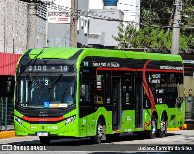 Himalaia Transportes > Ambiental Transportes Urbanos 4 1102 na cidade de São Paulo, São Paulo, Brasil, por Luciano Ferreira da Silva. ID da foto: 12067802.