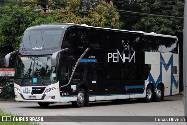 Empresa de Ônibus Nossa Senhora da Penha 61100 na cidade de São Paulo, São Paulo, Brasil, por Lucas Oliveira. ID da foto: 12066675.