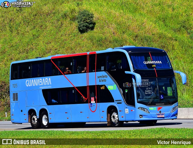 UTIL - União Transporte Interestadual de Luxo 11215 na cidade de Petrópolis, Rio de Janeiro, Brasil, por Victor Henrique. ID da foto: 12067598.