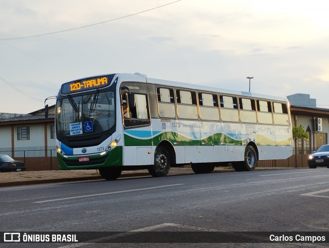 Pioneira Transportes 1073 na cidade de Cascavel, Paraná, Brasil, por Carlos Campos. ID da foto: 12065960.