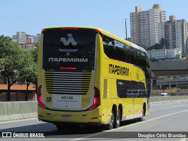 Viação Nova Itapemirim 40146 na cidade de Belo Horizonte, Minas Gerais, Brasil, por Douglas Célio Brandao. ID da foto: 12066774.