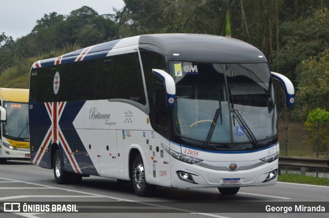 Británica Transportes 12035 na cidade de Santa Isabel, São Paulo, Brasil, por George Miranda. ID da foto: 12067592.