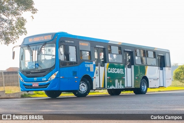 Pioneira Transportes 1098 na cidade de Cascavel, Paraná, Brasil, por Carlos Campos. ID da foto: 12065905.