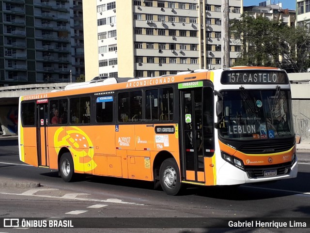 Empresa de Transportes Braso Lisboa A29107 na cidade de Rio de Janeiro, Rio de Janeiro, Brasil, por Gabriel Henrique Lima. ID da foto: 12067301.