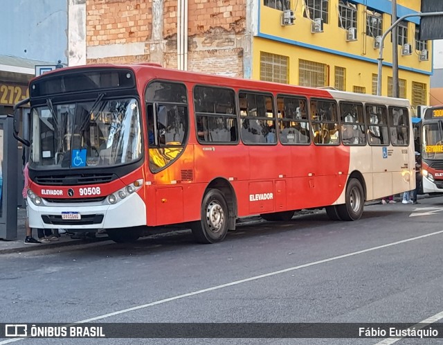 Companhia Coordenadas de Transportes 90508 na cidade de Belo Horizonte, Minas Gerais, Brasil, por Fábio Eustáquio. ID da foto: 12067923.