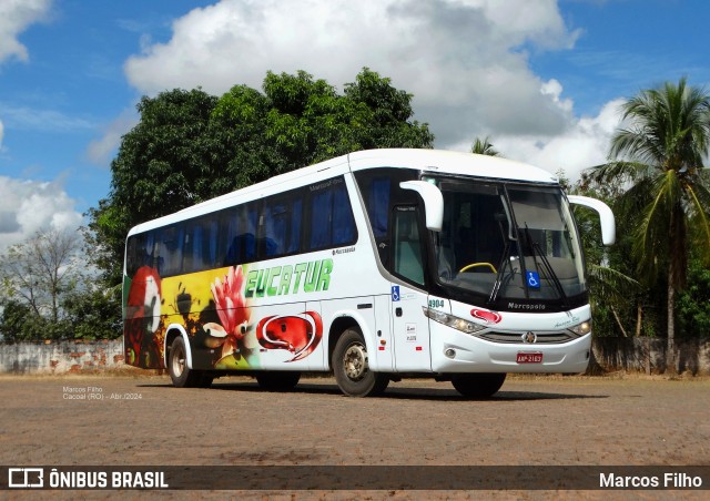 Eucatur - Empresa União Cascavel de Transportes e Turismo 4904 na cidade de Cacoal, Rondônia, Brasil, por Marcos Filho. ID da foto: 12067995.