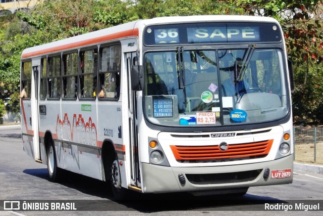 Santo Antônio Transportes Niterói 2.2.010 na cidade de Niterói, Rio de Janeiro, Brasil, por Rodrigo Miguel. ID da foto: 12067350.