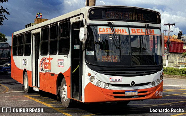 CSM Transporte e Turismo RT 017 na cidade de Belém, Pará, Brasil, por Leonardo Rocha. ID da foto: 12066974.