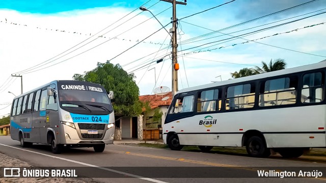 COOTACE - Cooperativa de Transportes do Ceará 0241039 na cidade de Maranguape, Ceará, Brasil, por Wellington Araújo. ID da foto: 12067044.