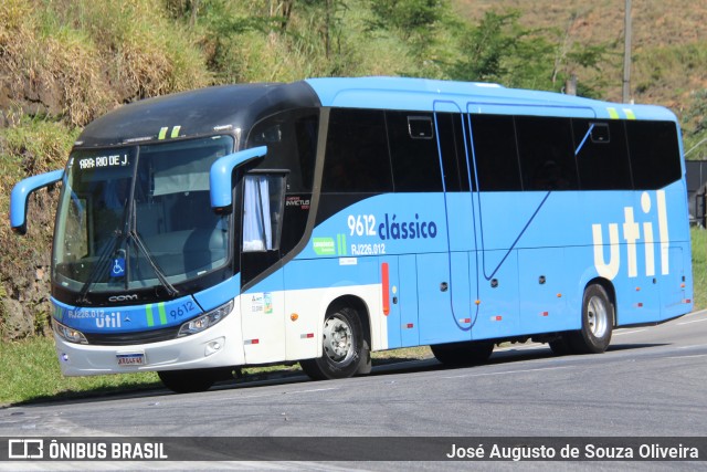 UTIL - União Transporte Interestadual de Luxo 9612 na cidade de Piraí, Rio de Janeiro, Brasil, por José Augusto de Souza Oliveira. ID da foto: 12067470.