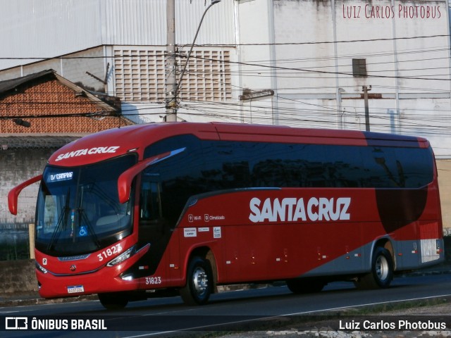 Viação Santa Cruz 31823 na cidade de Juiz de Fora, Minas Gerais, Brasil, por Luiz Carlos Photobus. ID da foto: 12066940.