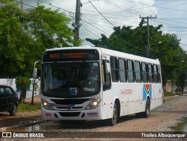 Transnacional Transportes Urbanos 08035 na cidade de Natal, Rio Grande do Norte, Brasil, por Thalles Albuquerque. ID da foto: 12066179.